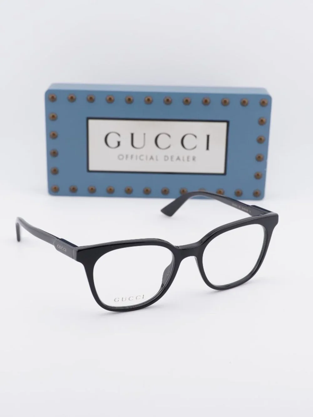 Gucci GG1821O 001 Square Eyeglasses - Black 51mm